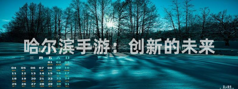 巅峰国际平台：哈尔滨手游：创新的未来