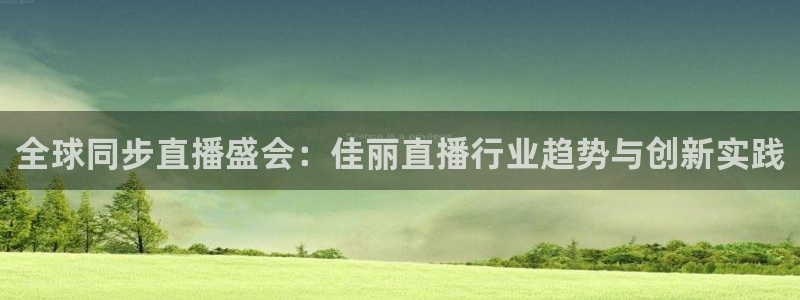 体育直播919：全球同步直播盛会：佳丽直播行业趋势与创新实践